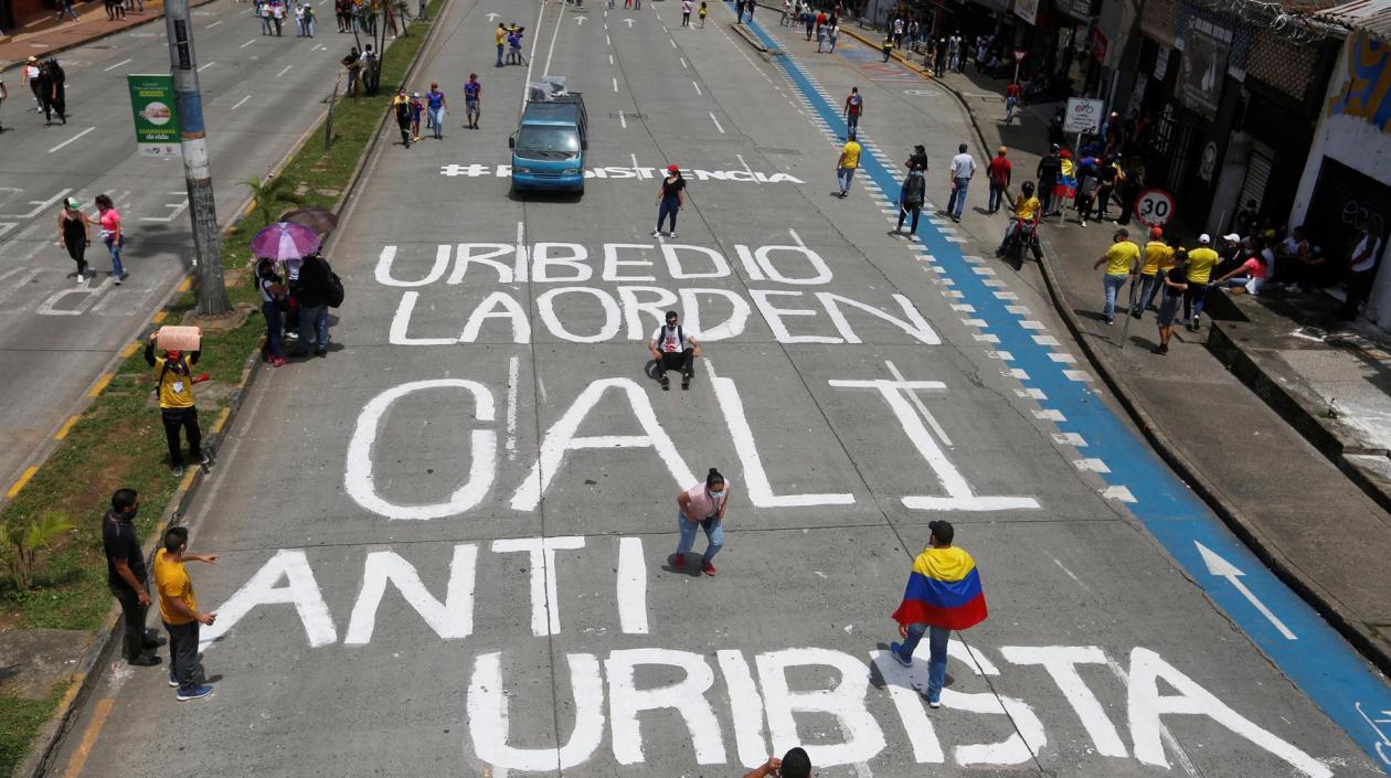 Protestas en Cali