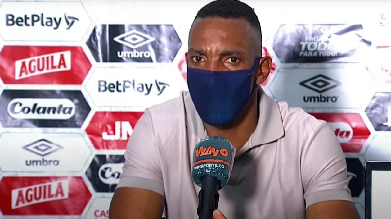 Luis Amaranto Perea, entrenador de Junior. 