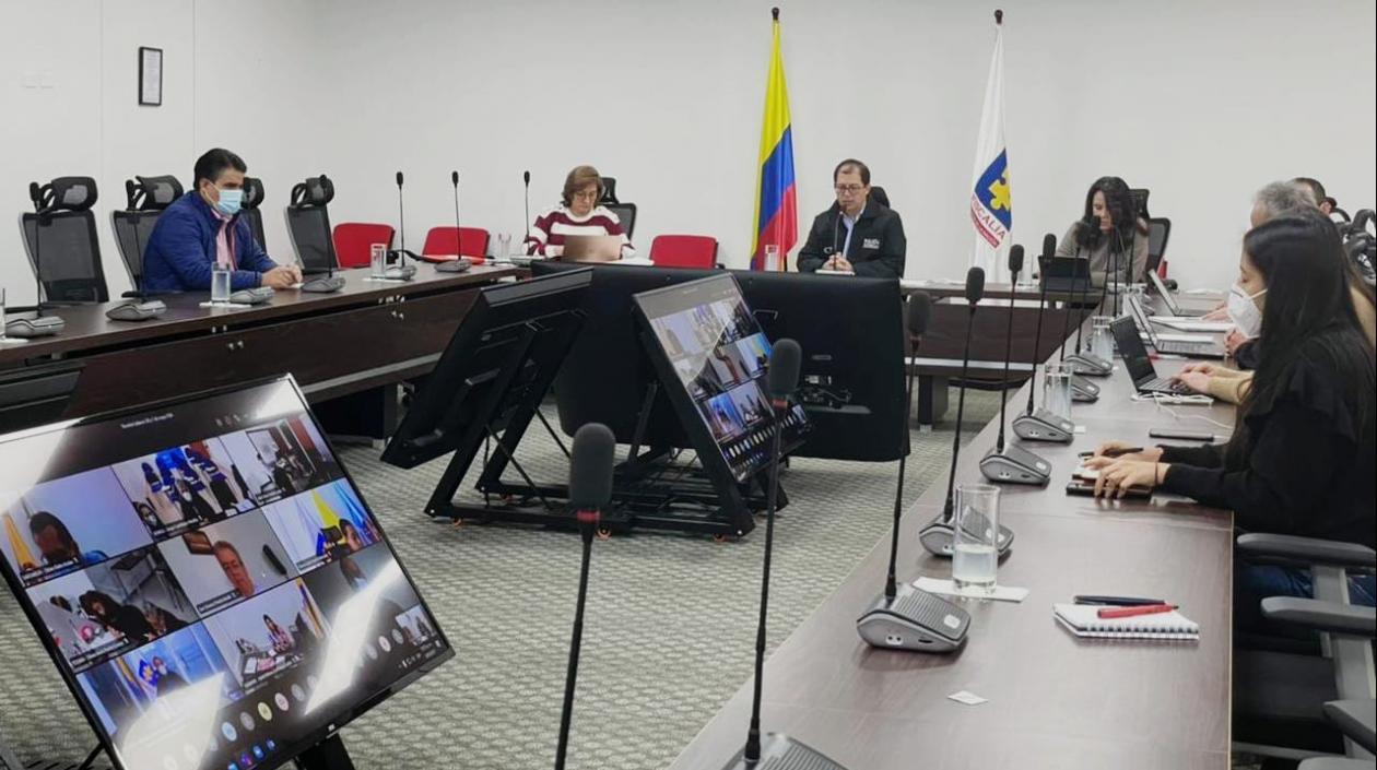 El Fiscal General Francisco Barbosa.