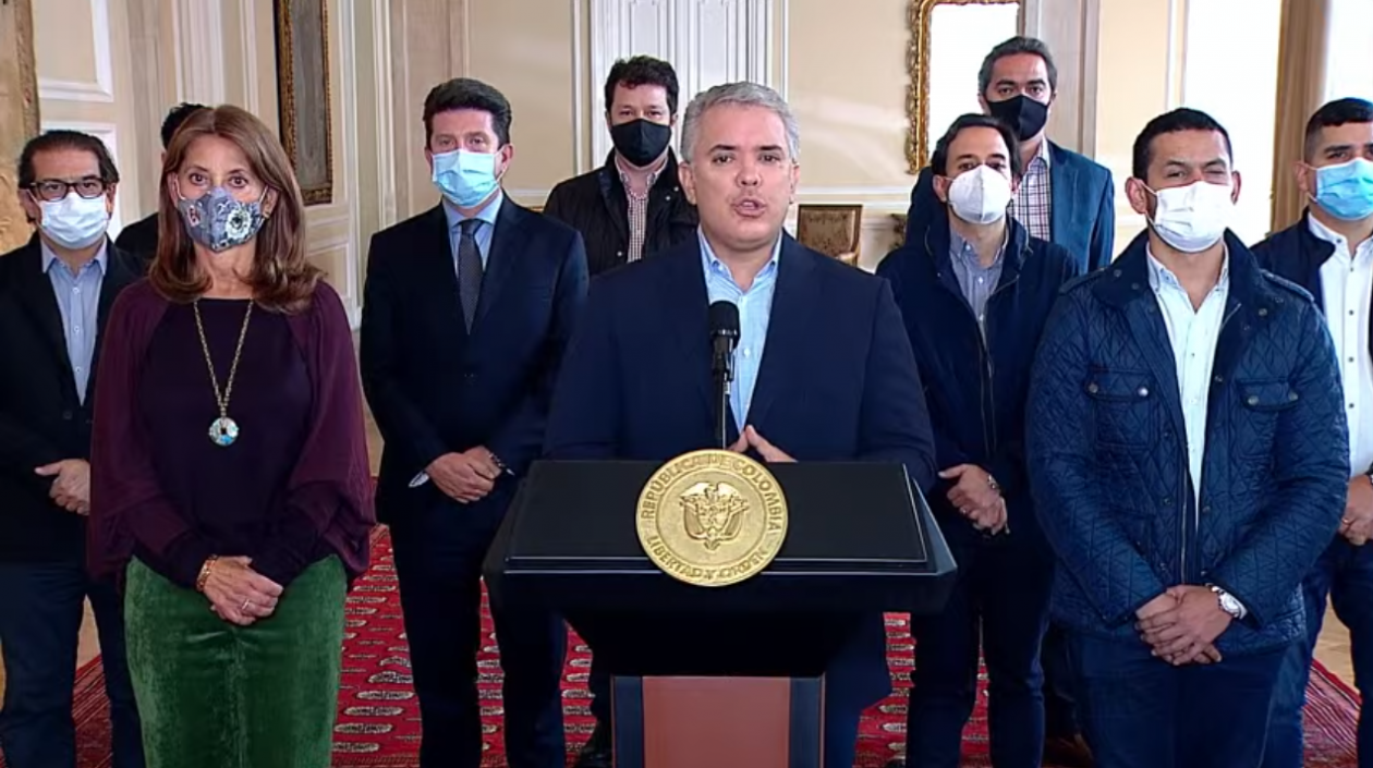 El Presidente de la República, Iván Duque.
