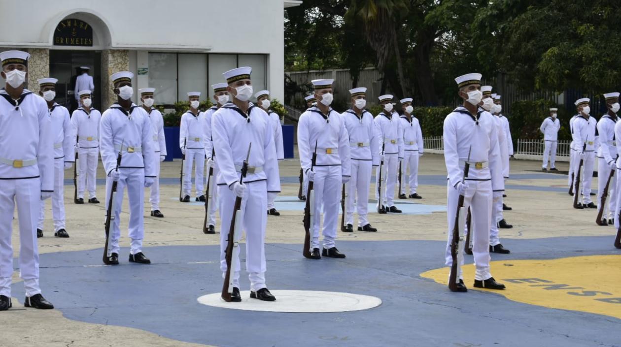 Los 152 grumetes reafirmaron su compromiso, servicio y lealtad a la Patria.