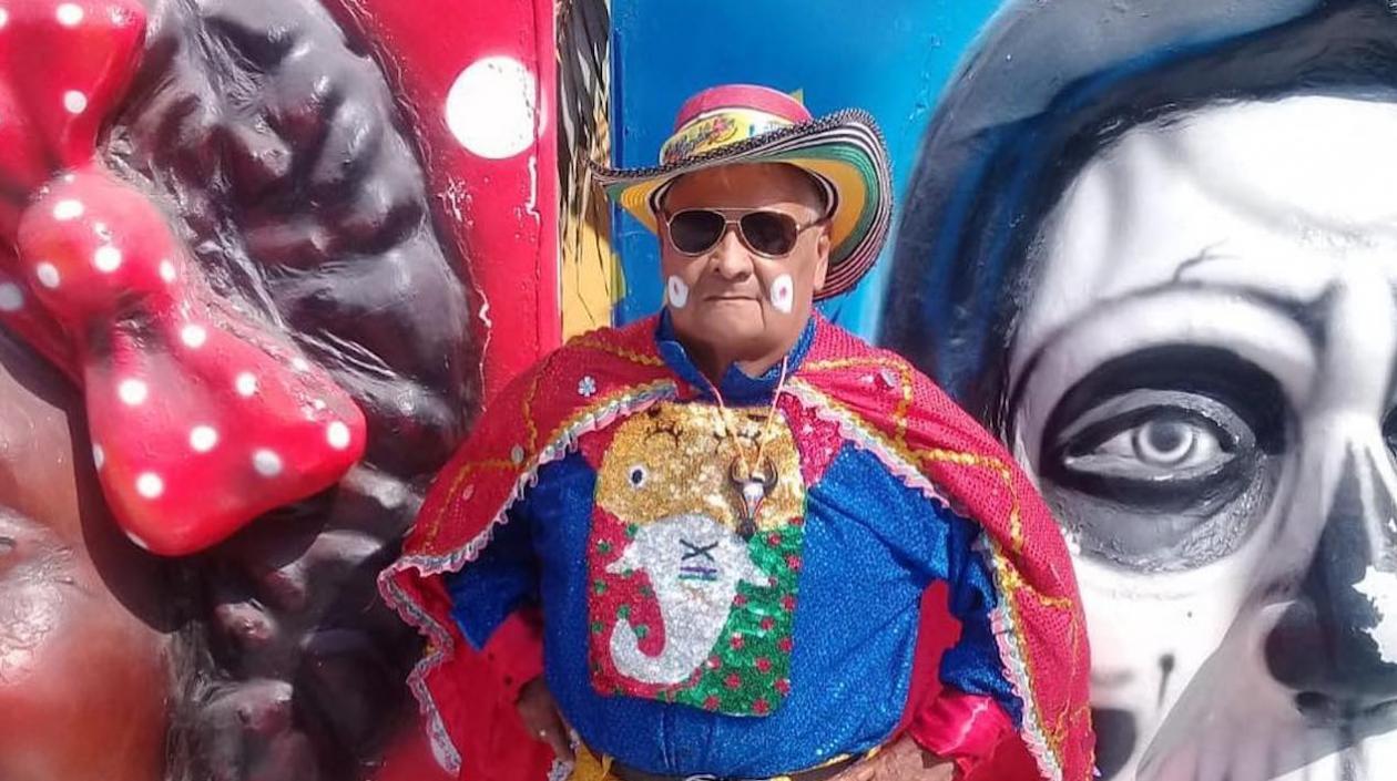 Carlos Maestre, director de la Danza de Congo Toro Cimarrón de Rebolo.