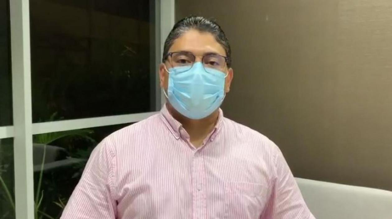 Humberto Mendoza, Secretario de Salud de Barranquilla.