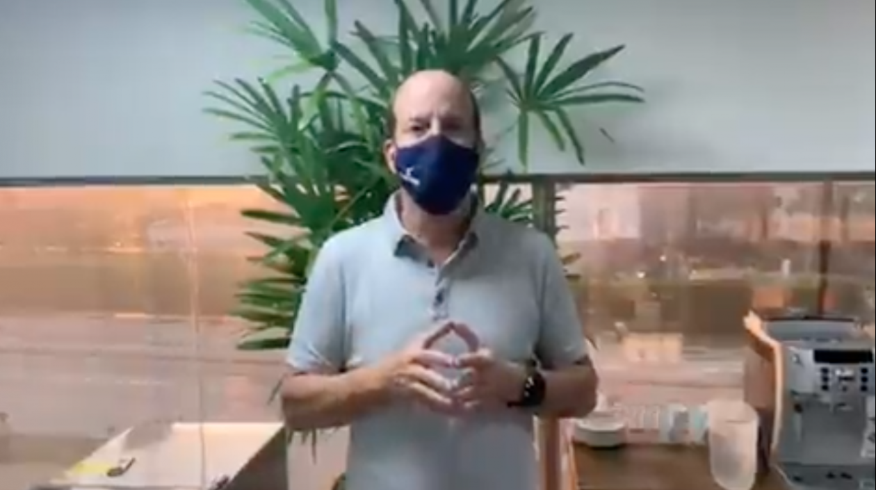 El gerente de Transmetro, Fernando Isaza.