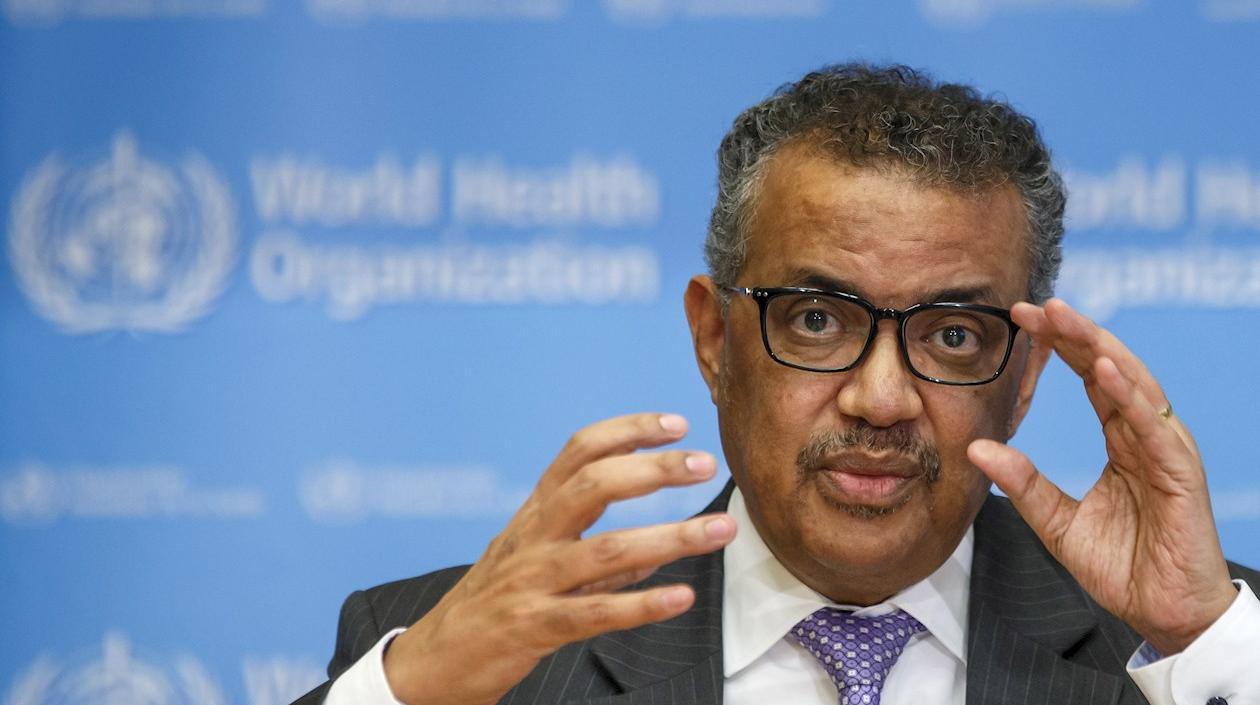  Tedros Adhanom Ghebreyesus,  director general de la OMS.