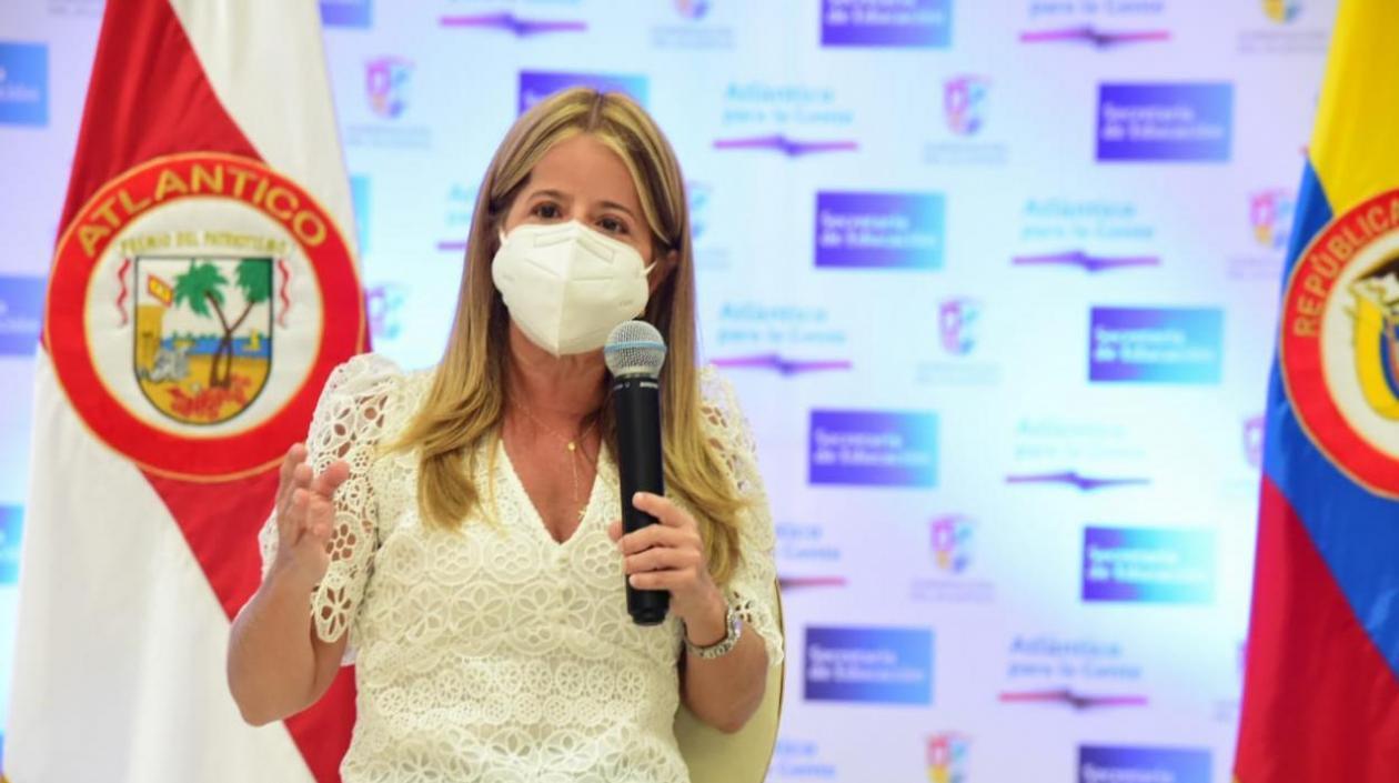 La Gobernadora del Atlántico, Elsa Noguera.