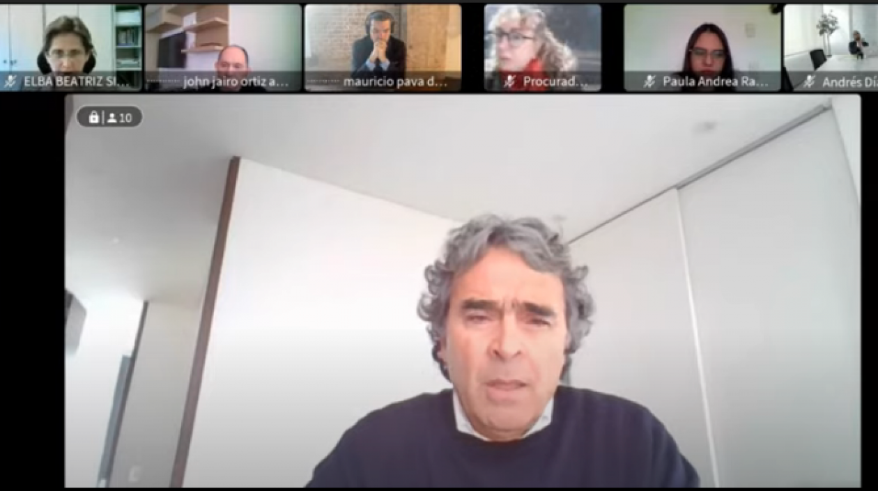 Audiencia de Sergio Fajardo.