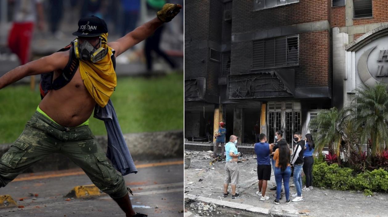 Cali ha sido escenario de protestas violentas esta semana.