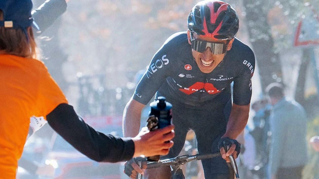 Egan Bernal, ciclista colombiano. 