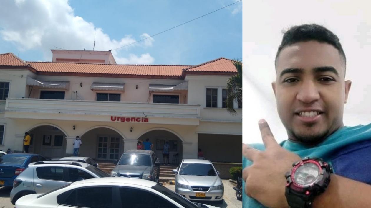 Cristian Barrios se encuentra internado en la Clínica del Prado. 