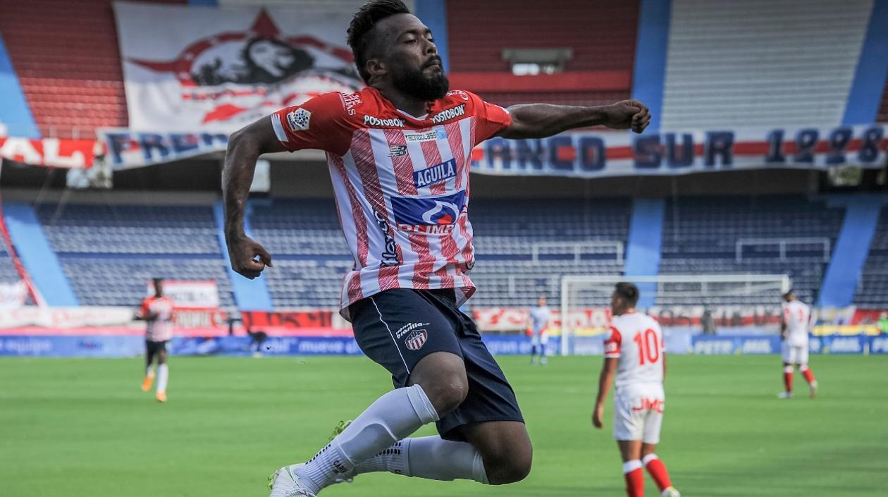 Luis 'Cariaco' González, jugador de Junior. 