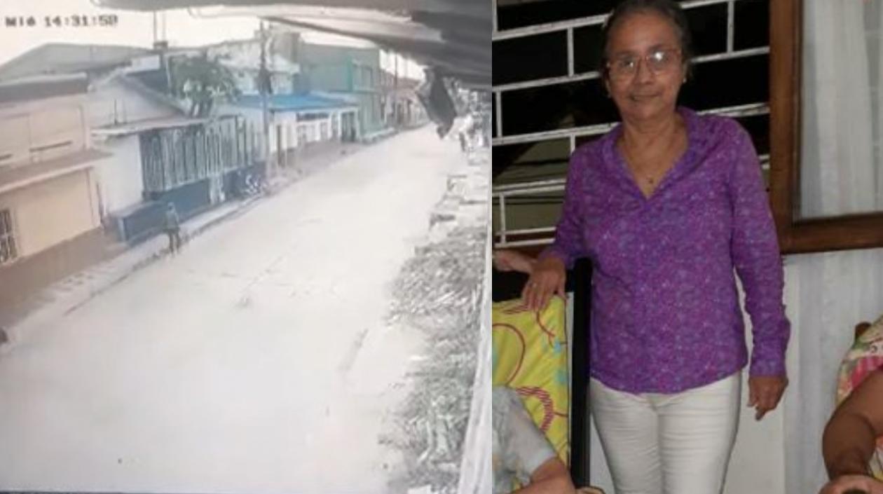 Miriam Espinel Maury recibió una bala 'perdida' tras quedar en medio de la balacera. 