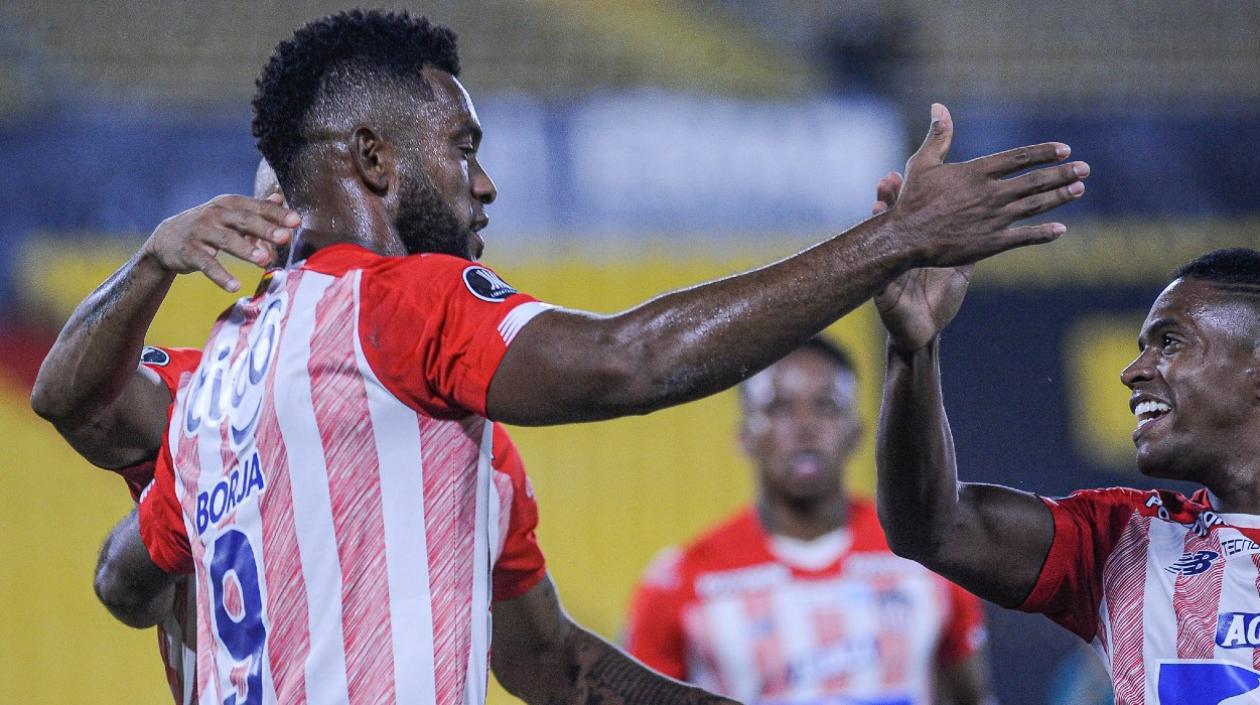 Miguel Ángel Borja es la principal figura en ataque de Junior. 