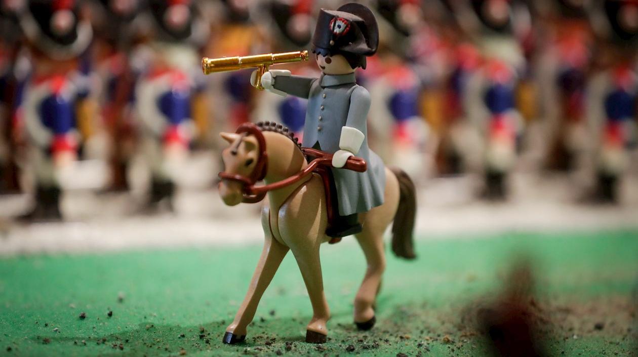 La exhibición repasa además otros momentos importantes en la vida de Napoleón.
