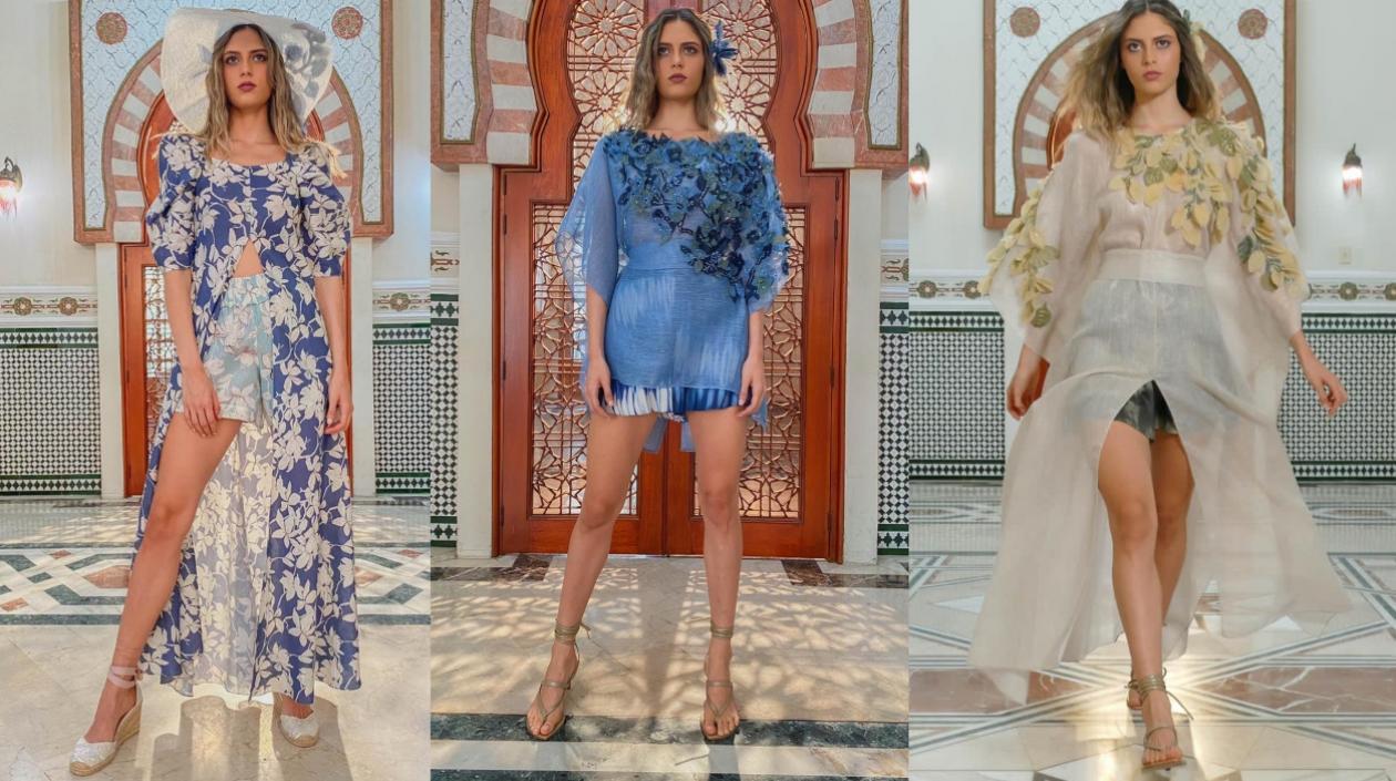 La diseñadora María Piedad Mercado rinde homenaje a Barranquilla en su nueva colección.