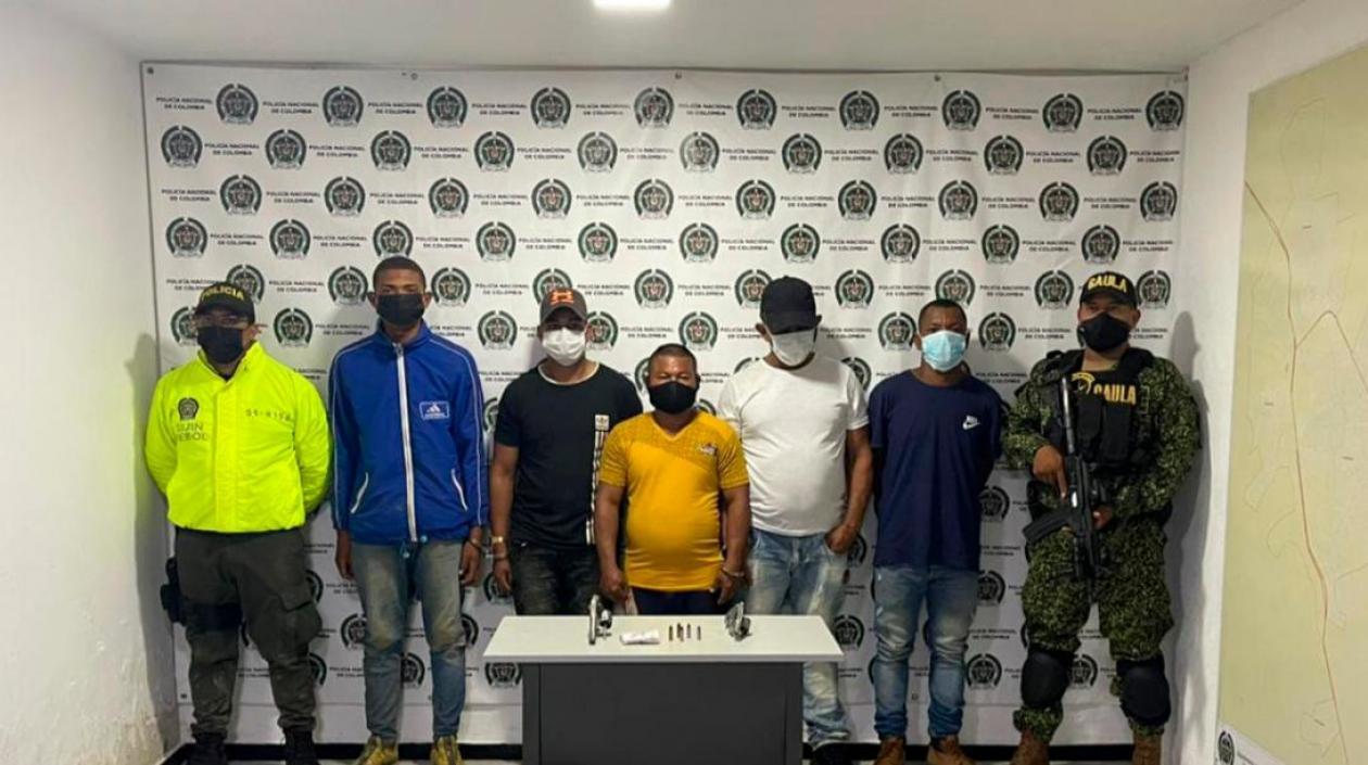Los presuntos integrantes del 'Clan del Golfo' fueron cobijados con medida de aseguramiento. 