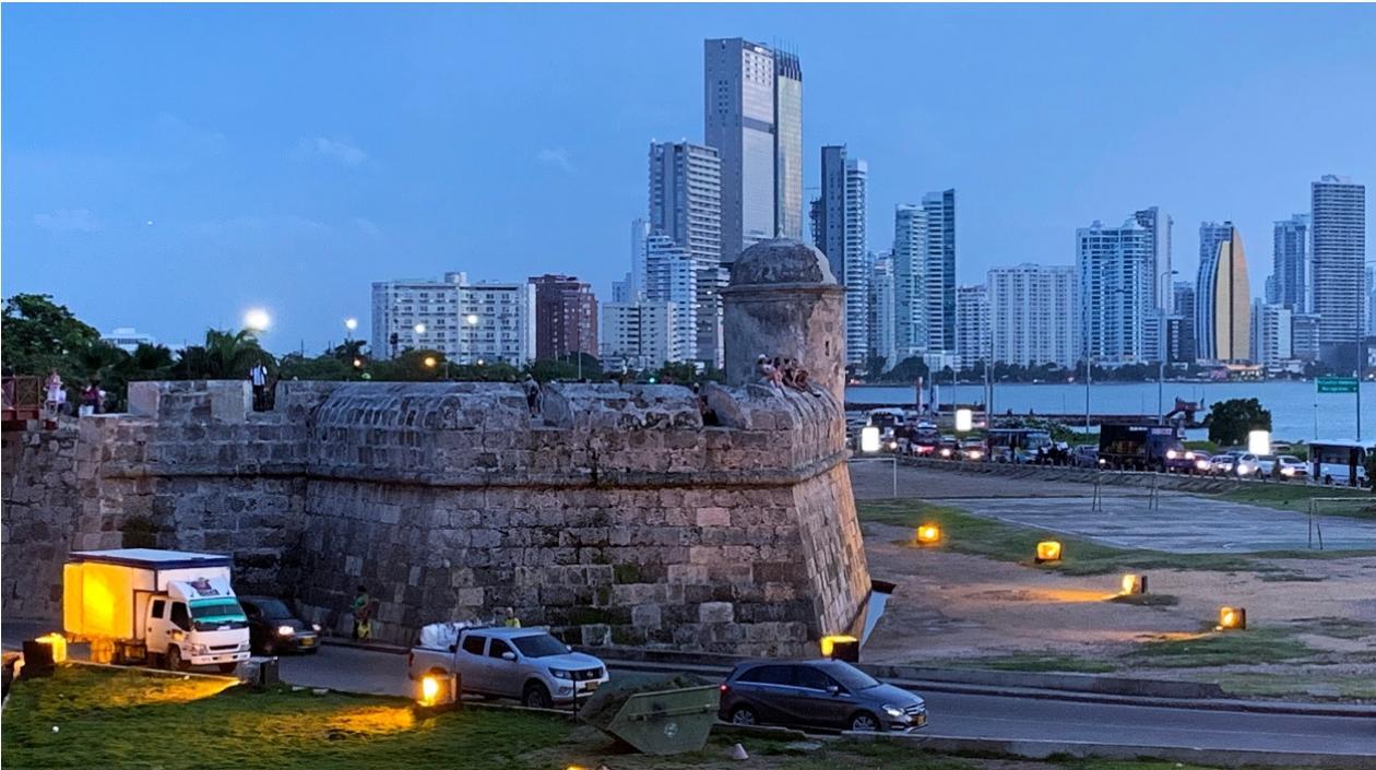 Panorámica de Cartagena. 