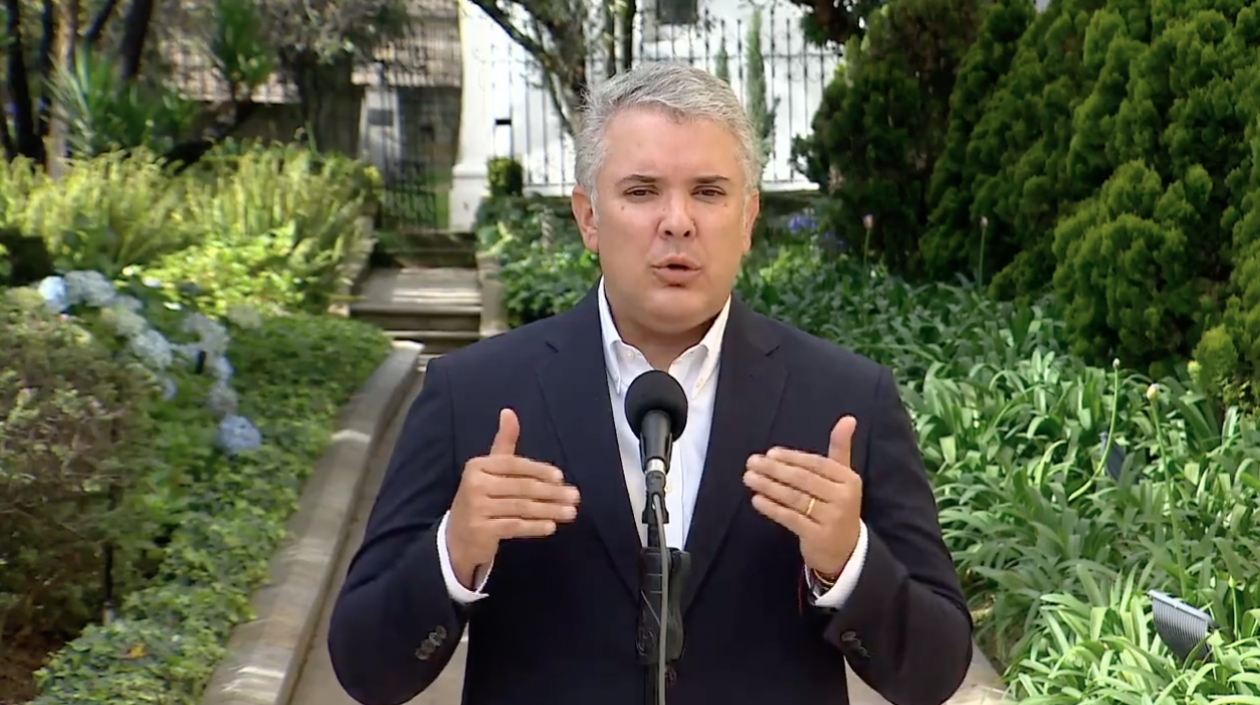 El Presidente de la República, Iván Duque.