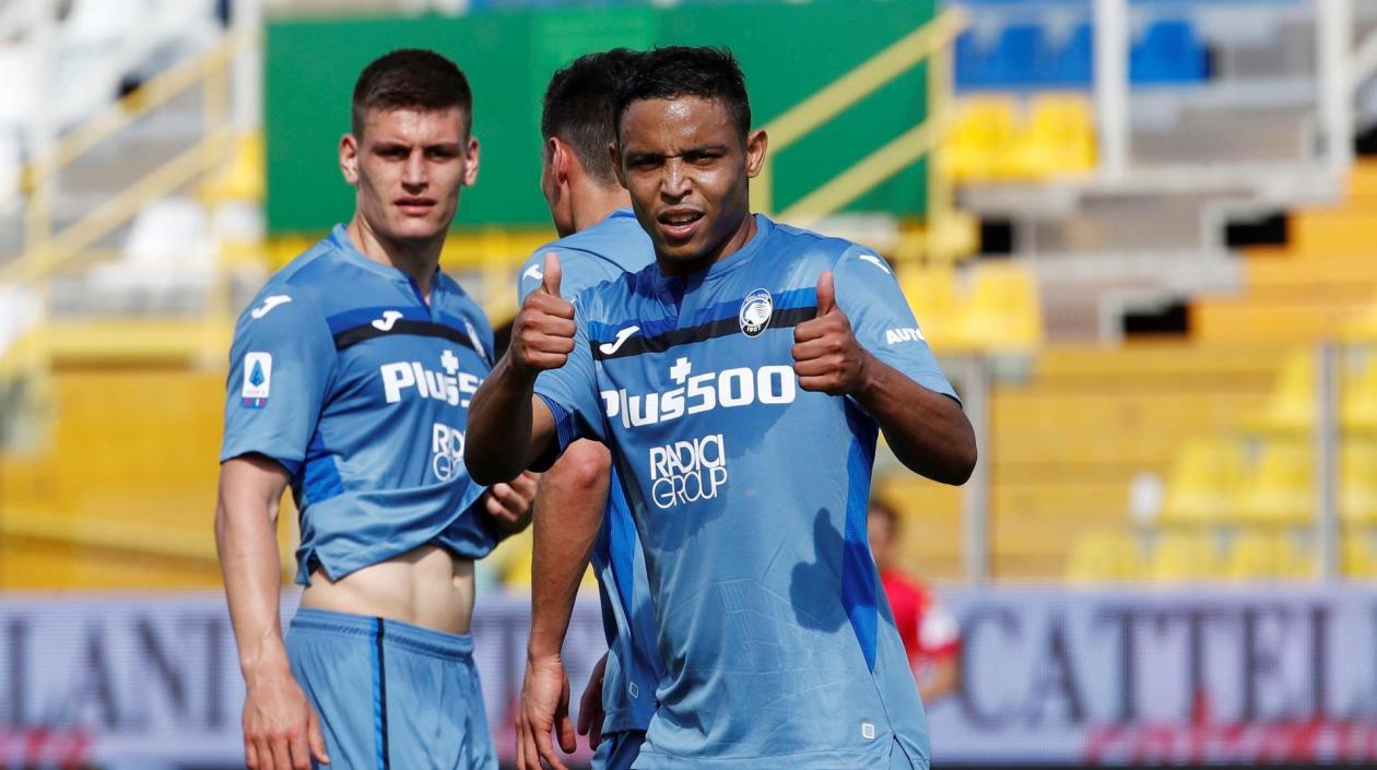 Luis Fernando Muriel, jugador colombiano. 