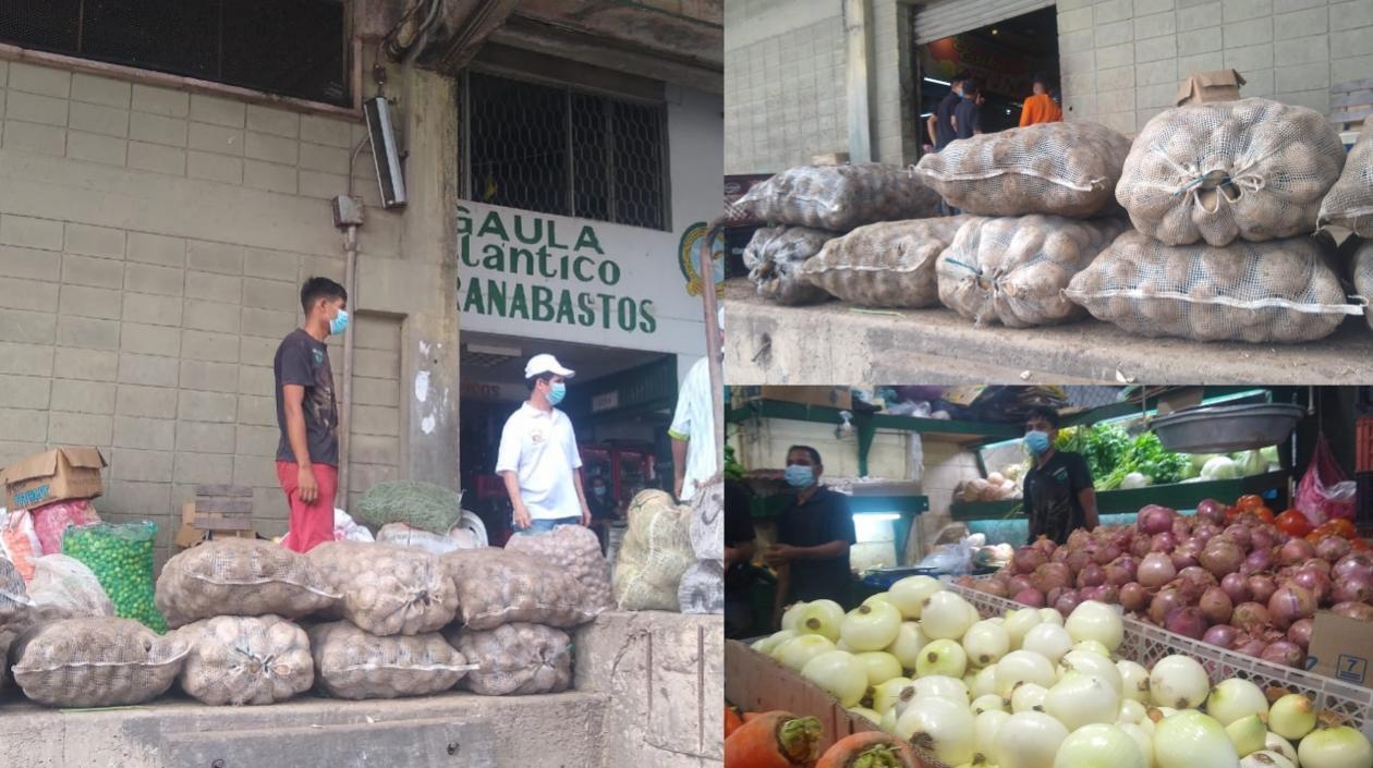 Granabastos comenzó a recibir desde el viernes un poco más de carga.