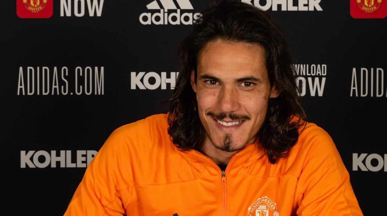 El delantero uruguayo Edinson Cavani.