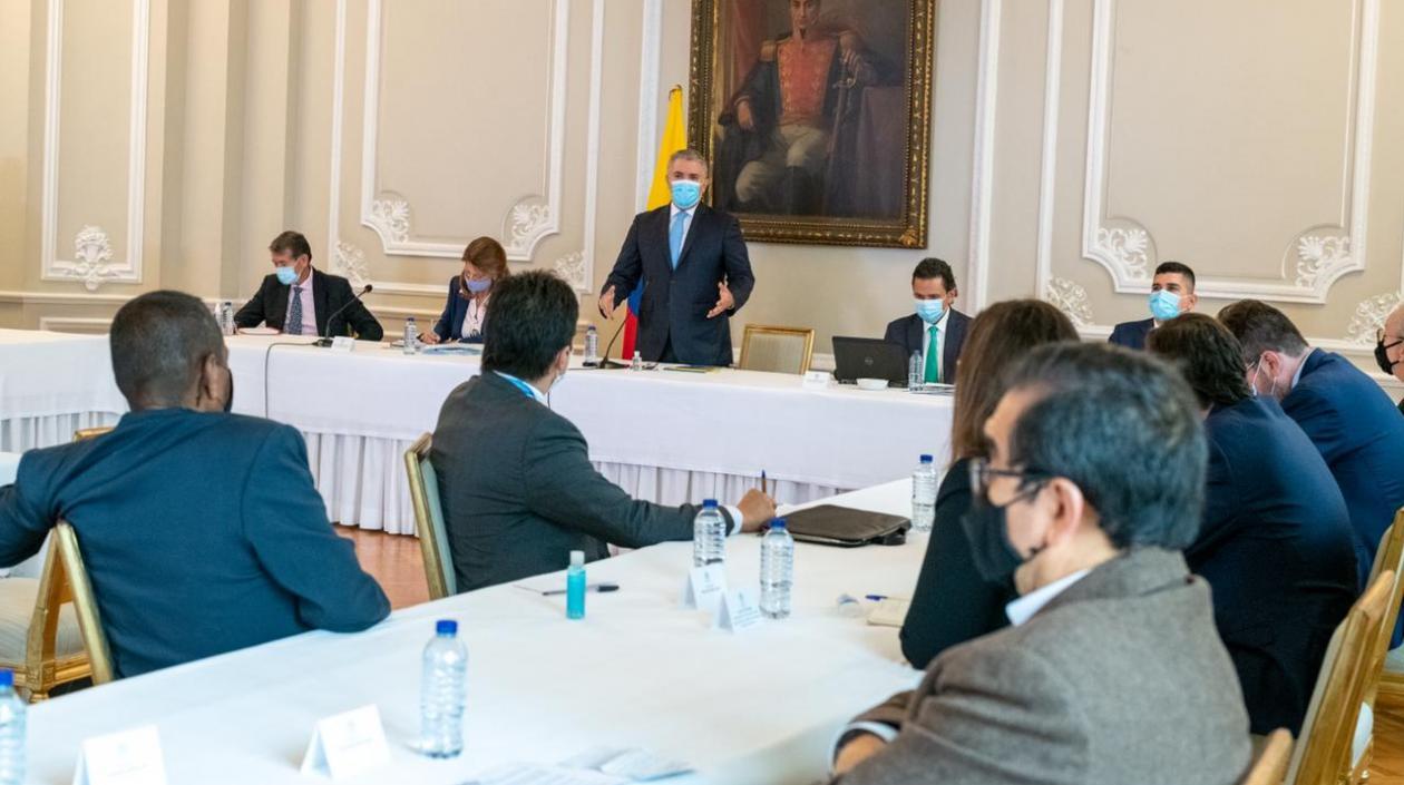 El Presidente de la República, Iván Duque.