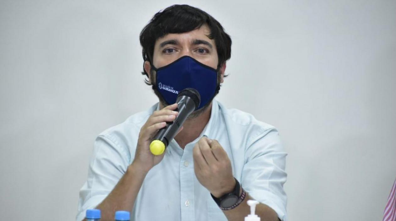 Jaime Pumarejo, alcalde de Barranquilla.