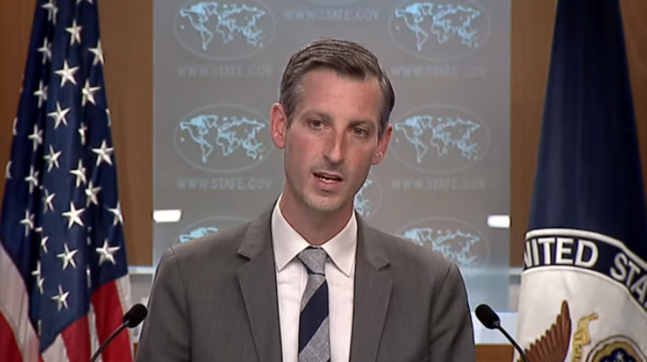 Ned Price, portavoz del Departamento de Estado de EE.UU.