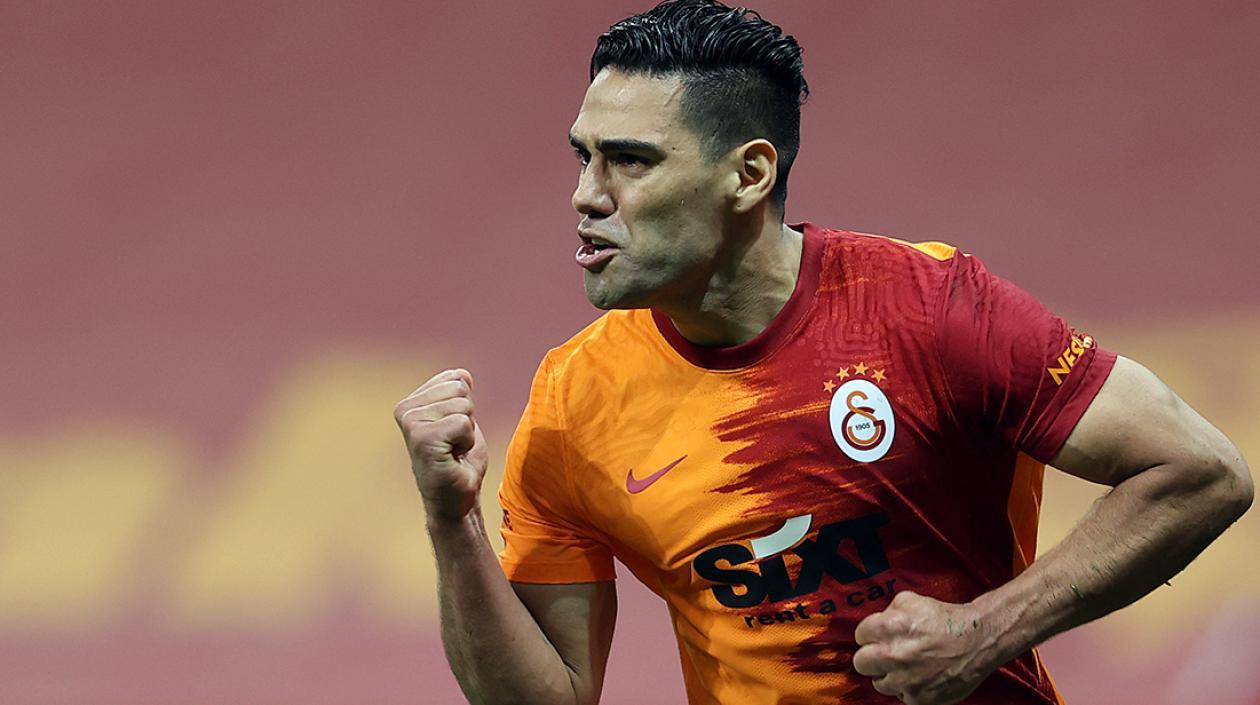 Falcao, en su último partido.Falcao, en su último partido.