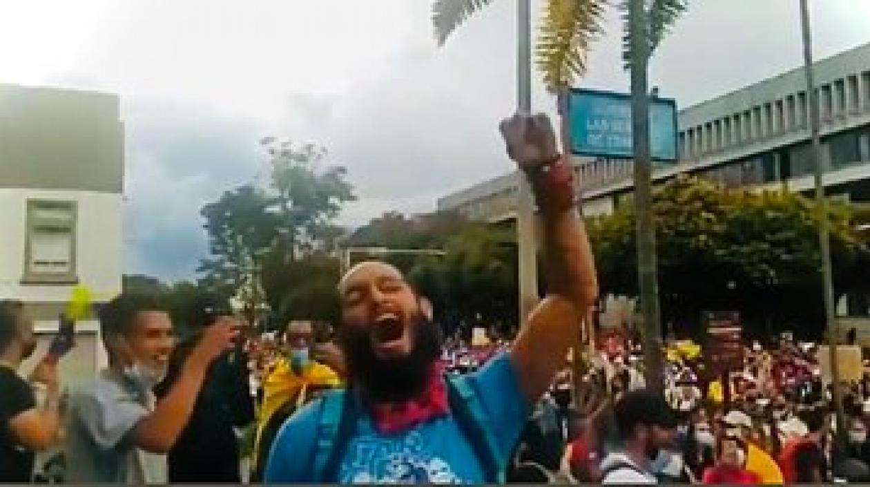 Lucas Villa, manifestante en Pereira muerto.