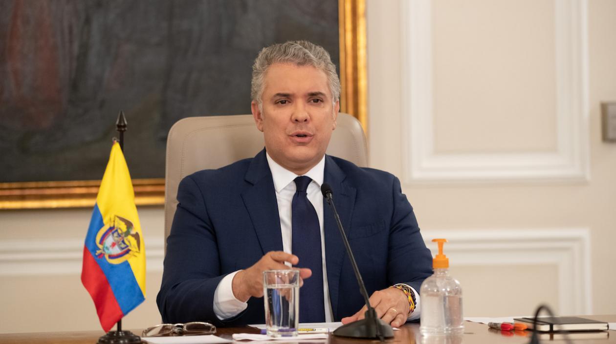 Iván Duque, presidente de Colombia.