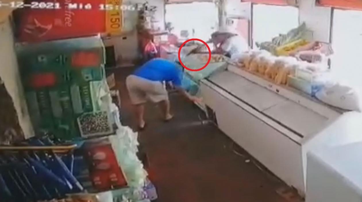 Tendero asesinado en Carrizal. 