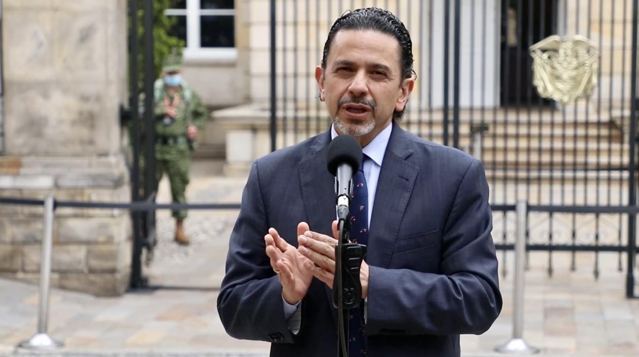 Alto Comisionado para la Paz, Miguel Ceballos.