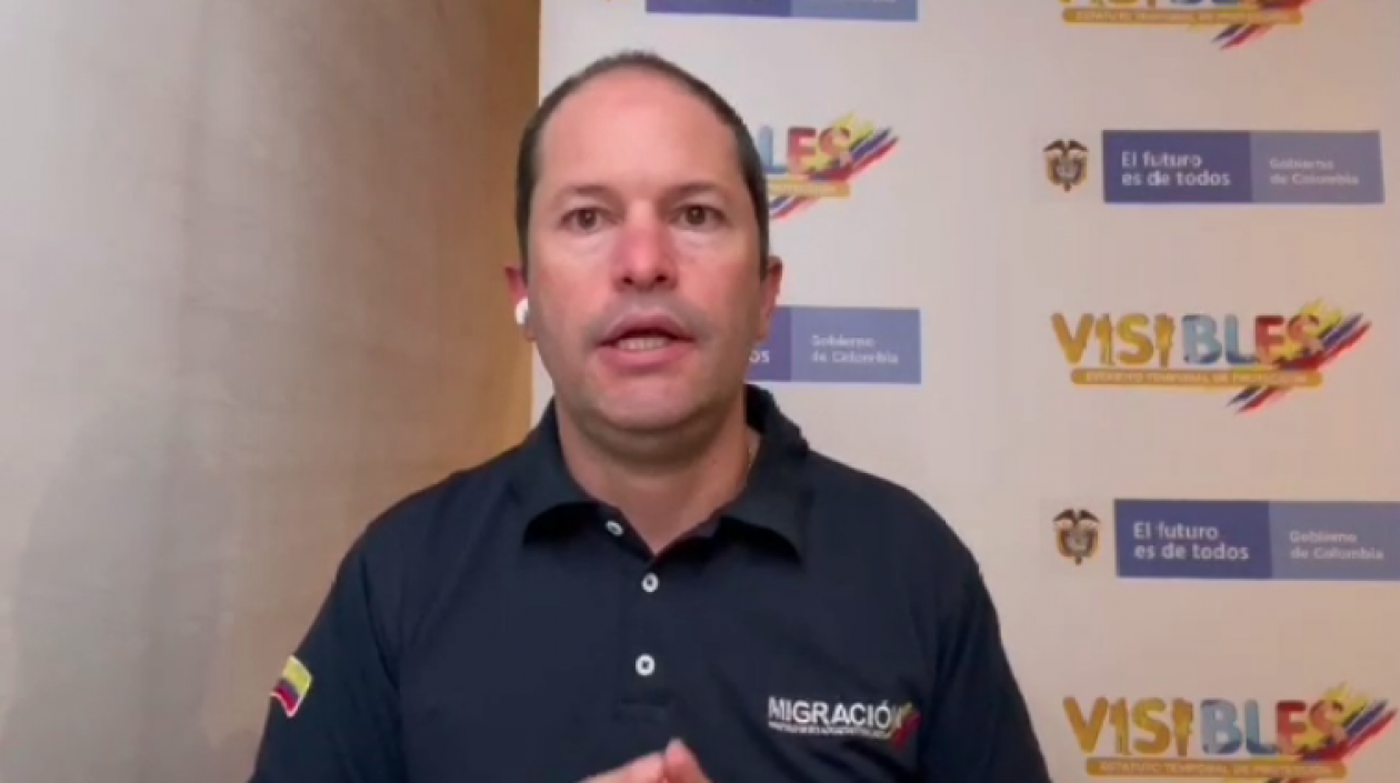 Juan Francisco Espinosa, director de Migración Colombia.