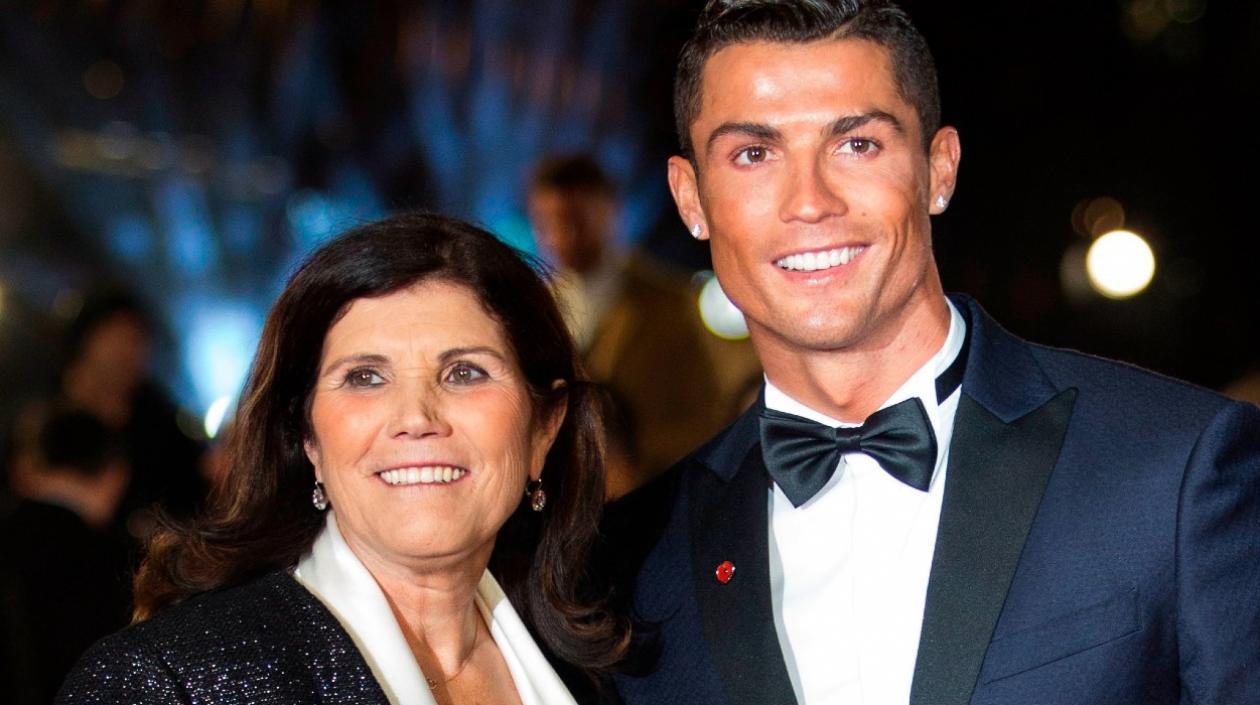 Dolores Aveiro y su hijo Cristiano Ronaldo. 