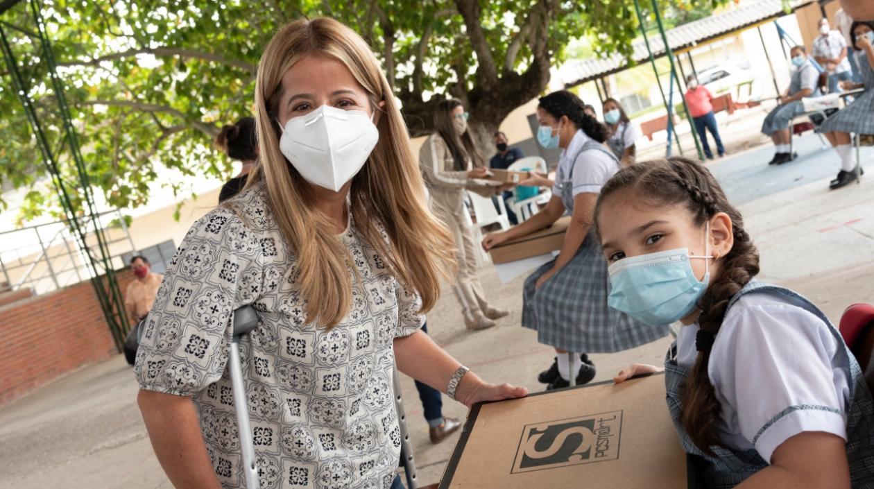 La Gobernadora del Atlántico, Elsa Noguera.