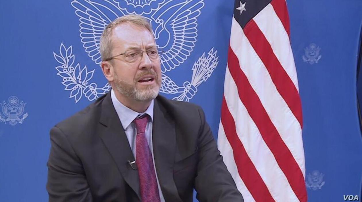 James Story, embajador de EE.UU. para Venezuela.