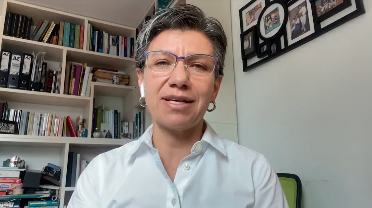 Claudia López, alcaldesa de Bogotá.