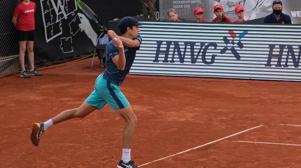 Daniel Galán, tenista santandereano. 