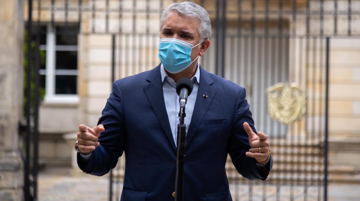 El Presidente de la República, Iván Duque.