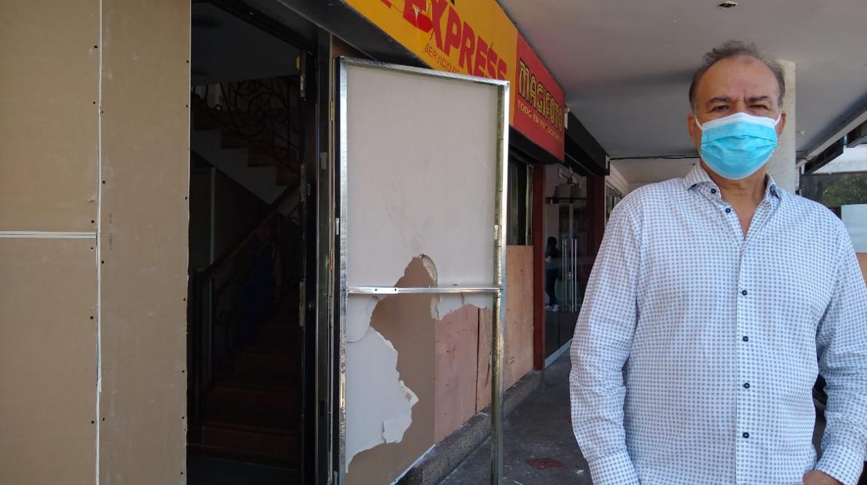 El empresario Orlando Pulido.