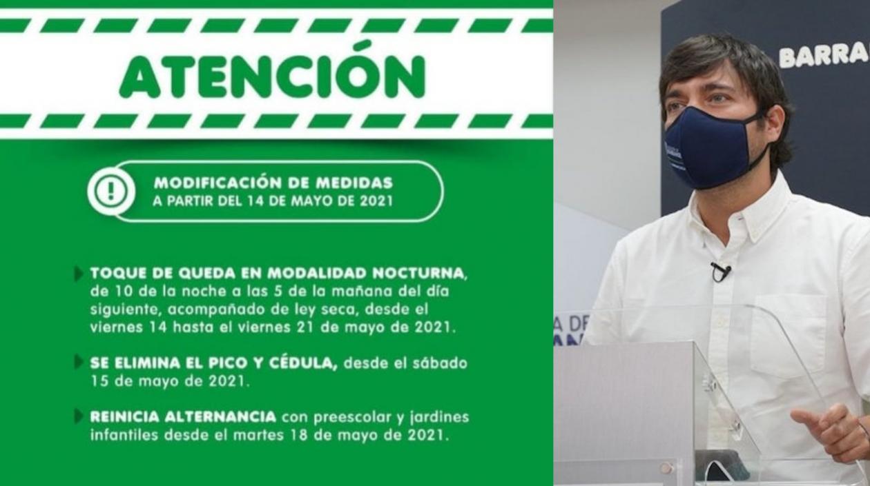 Medidas implementadas por el alcalde Jaime Pumarejo.