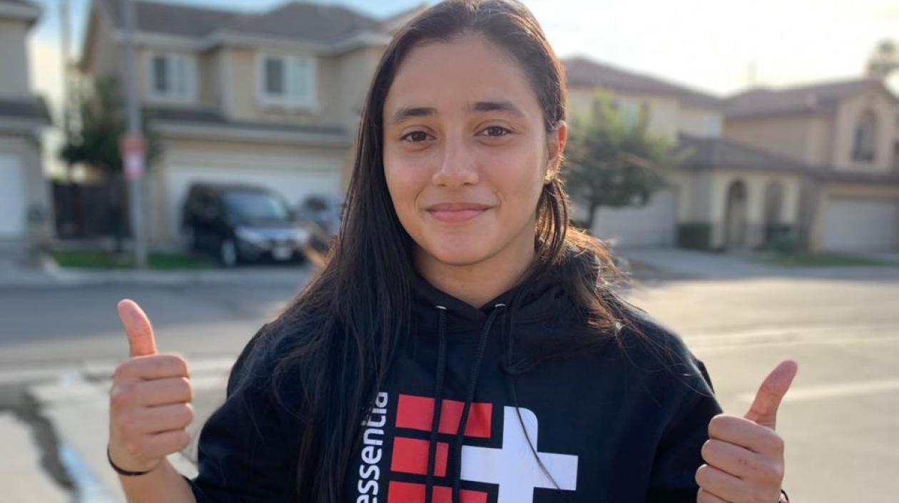 Sharid Fayad, corredora soledeña. 