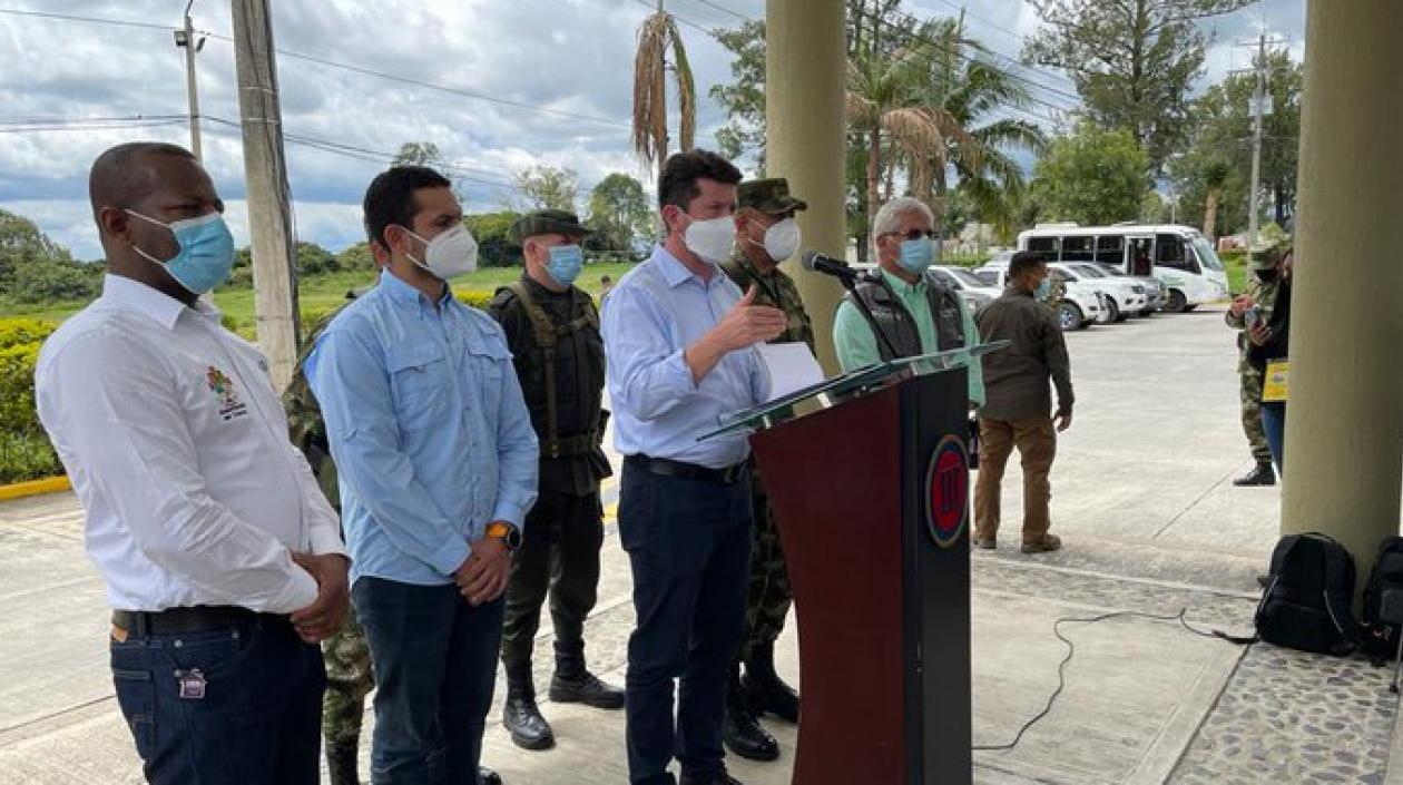 Diego Molano, ministro de Defensa.