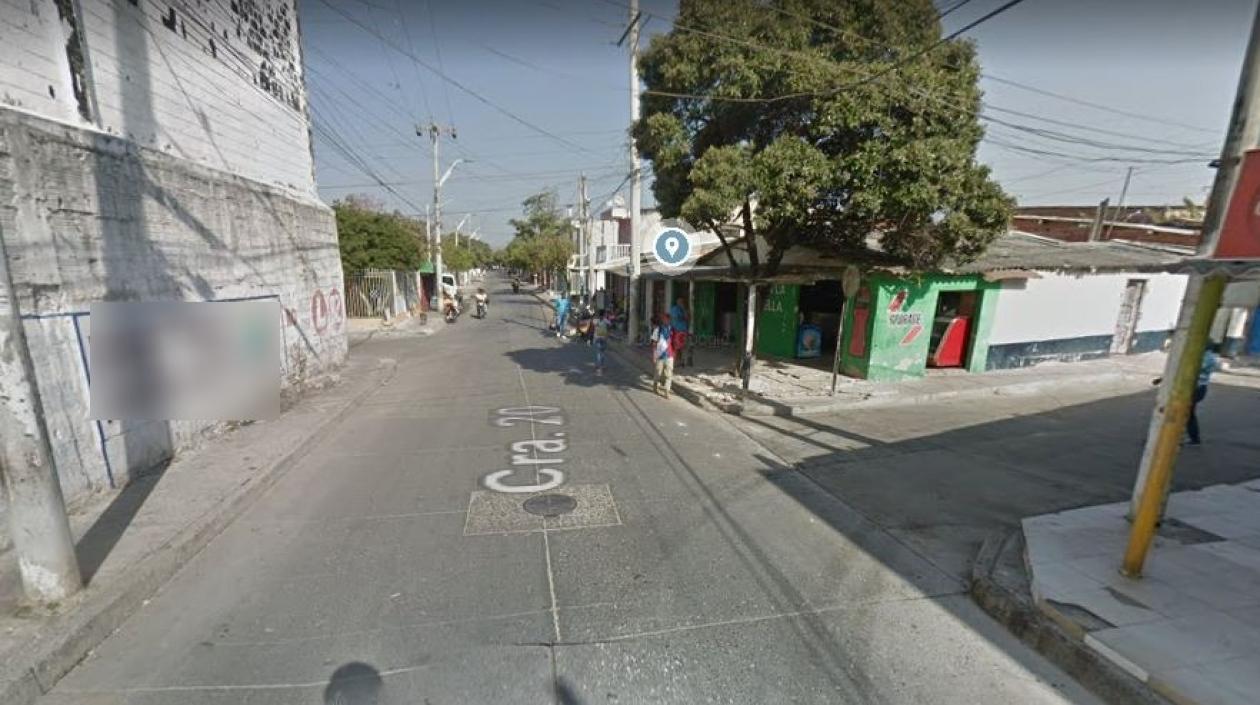Lugar de los hechos.