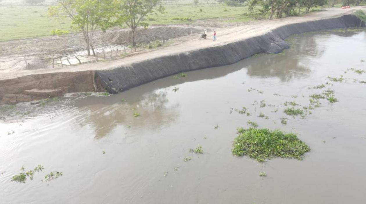 Imagen de la emergencia.