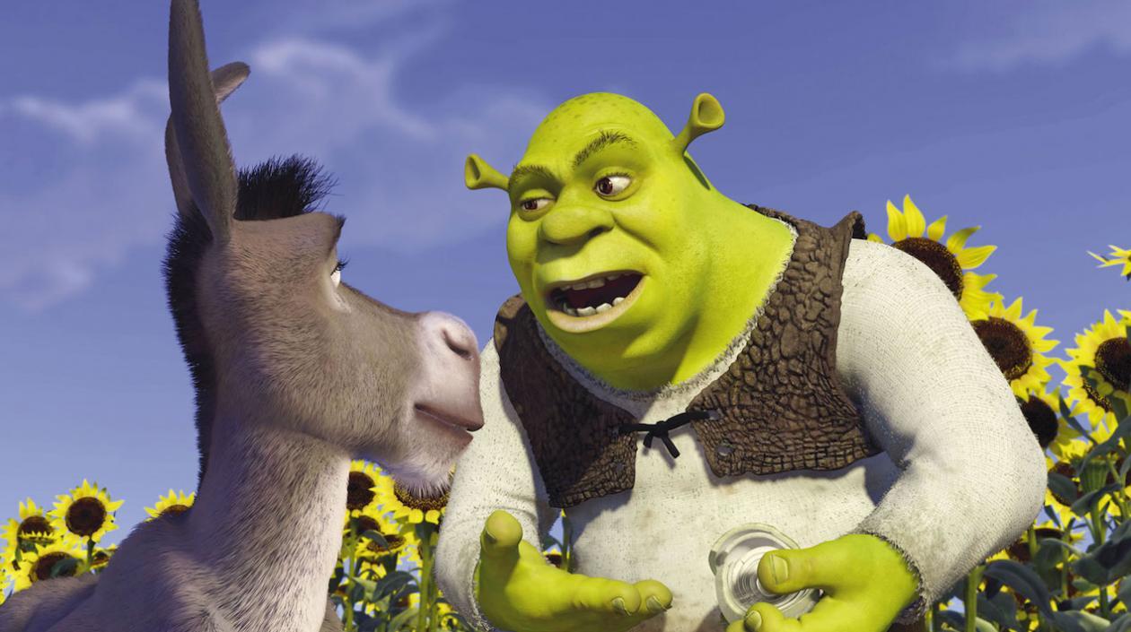 La película de Shrek se estrenó en 2001.