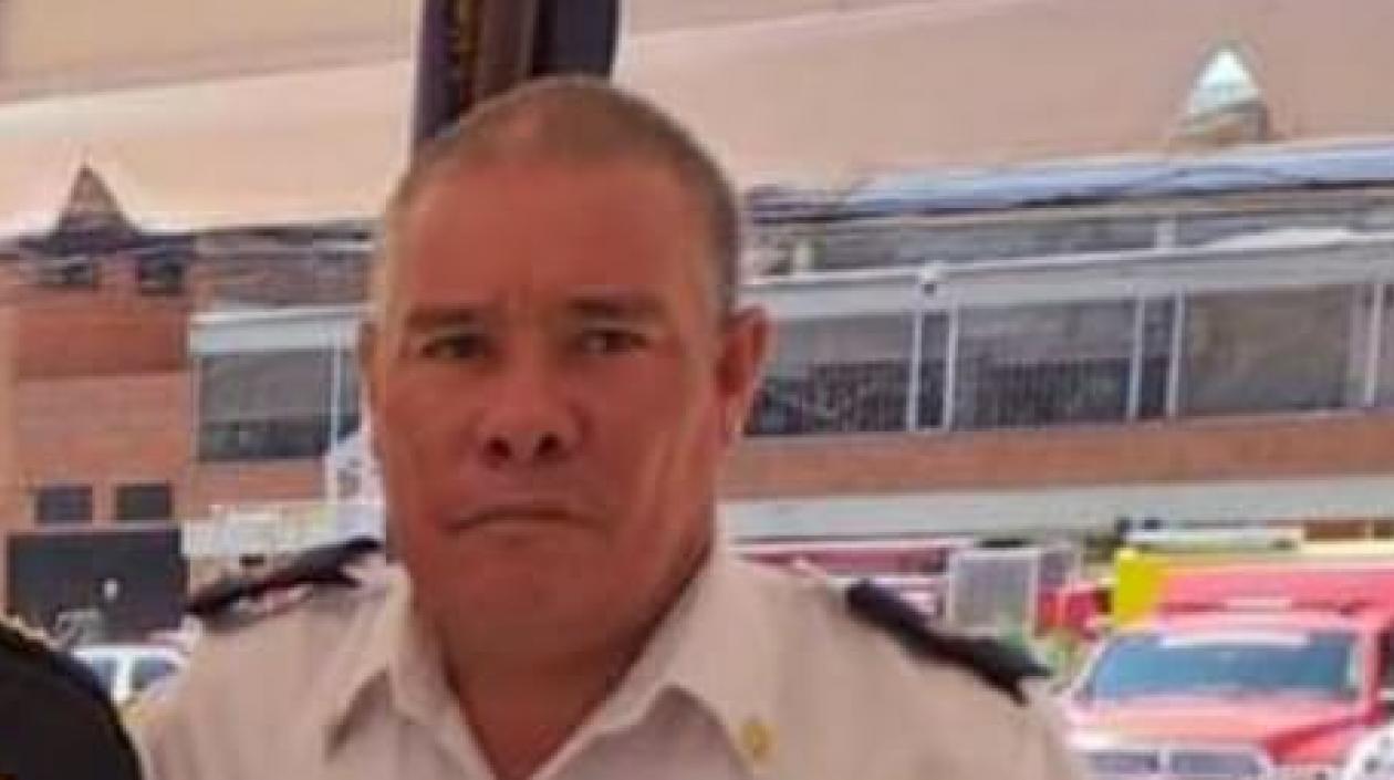 El bombero José Ignacio Díaz Miranda.