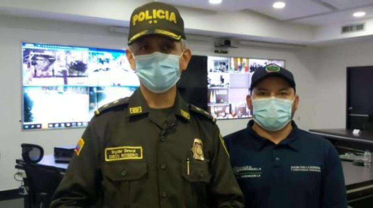 GR Diego Rosero, Comandante de la Policía Metropolitana.