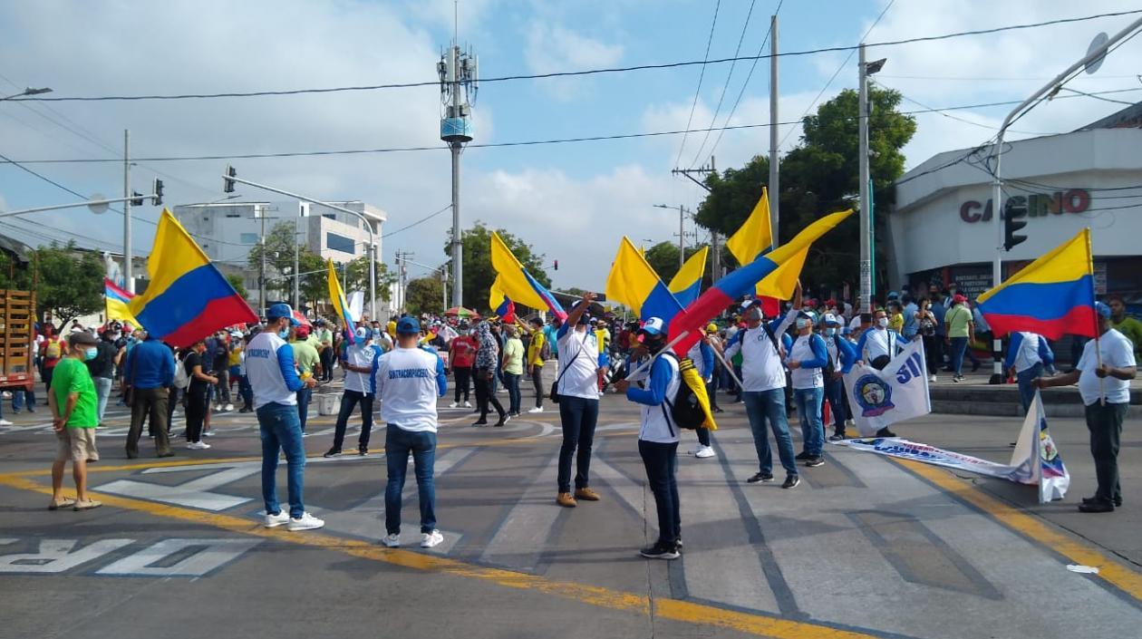 Imagen de la marcha.